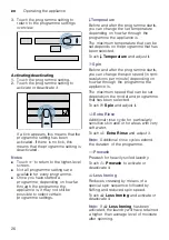 Preview for 26 page of Siemens WM14U940 Series Instruction Manual And Installation Instruction