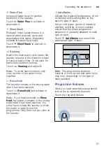 Preview for 27 page of Siemens WM14U940 Series Instruction Manual And Installation Instruction