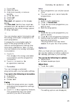 Preview for 29 page of Siemens WM14U940 Series Instruction Manual And Installation Instruction