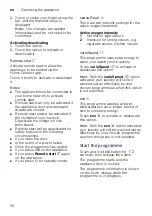 Preview for 30 page of Siemens WM14U940 Series Instruction Manual And Installation Instruction