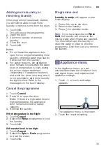 Preview for 31 page of Siemens WM14U940 Series Instruction Manual And Installation Instruction