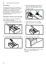 Preview for 48 page of Siemens WM14U940 Series Instruction Manual And Installation Instruction