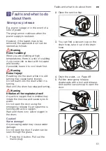 Preview for 51 page of Siemens WM14U940 Series Instruction Manual And Installation Instruction