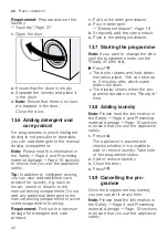 Предварительный просмотр 42 страницы Siemens WM14UPH1ES User Manual And Installation Instructions