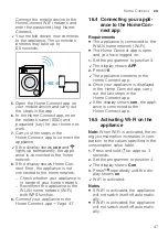 Предварительный просмотр 47 страницы Siemens WM14UPH1ES User Manual And Installation Instructions