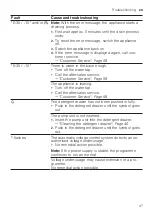 Preview for 47 page of Siemens WM14UPH2ES User Manual And Installation Instructions