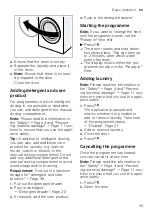 Preview for 39 page of Siemens WM14UPHXES User Manual And Assembly Instructions