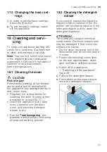 Preview for 41 page of Siemens WM14UPI0DN User Manual And Installation Instructions