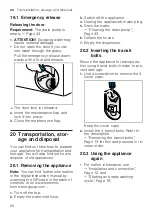 Preview for 58 page of Siemens WM14UPI0DN User Manual And Installation Instructions