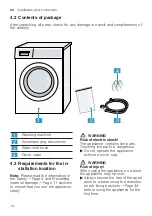 Предварительный просмотр 14 страницы Siemens WM14UQ92GB User Manual And Installation Instructions