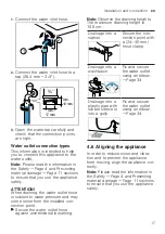 Предварительный просмотр 17 страницы Siemens WM14UQ92GB User Manual And Installation Instructions