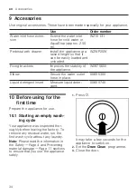 Предварительный просмотр 34 страницы Siemens WM14UQ92GB User Manual And Installation Instructions