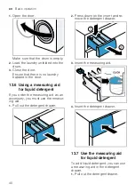 Предварительный просмотр 40 страницы Siemens WM14UQ92GB User Manual And Installation Instructions