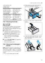 Предварительный просмотр 45 страницы Siemens WM14UQ92GB User Manual And Installation Instructions