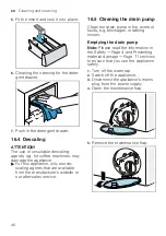 Предварительный просмотр 46 страницы Siemens WM14UQ92GB User Manual And Installation Instructions