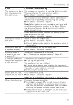 Предварительный просмотр 57 страницы Siemens WM14UQ9SIN User Manual And Installation Instructions