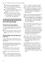 Preview for 12 page of Siemens WM14UQ9XES User Manual And Installation Instructions