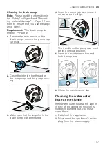 Preview for 47 page of Siemens WM14UQ9XES User Manual And Installation Instructions