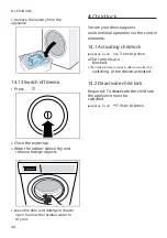 Предварительный просмотр 44 страницы Siemens WM14UR00NL User Manual And Installation Instructions