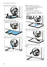 Предварительный просмотр 48 страницы Siemens WM14UR00NL User Manual And Installation Instructions