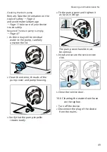 Предварительный просмотр 49 страницы Siemens WM14UR00NL User Manual And Installation Instructions