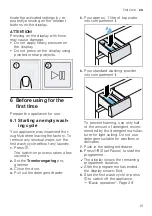 Предварительный просмотр 19 страницы Siemens WM14URHIDN User Manual And Installation Instructions