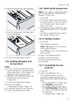 Предварительный просмотр 31 страницы Siemens WM14URHIDN User Manual And Installation Instructions