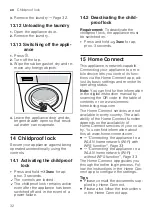 Предварительный просмотр 32 страницы Siemens WM14URHIDN User Manual And Installation Instructions