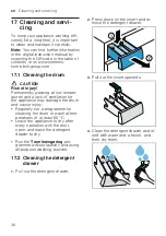 Предварительный просмотр 36 страницы Siemens WM14URHIDN User Manual And Installation Instructions