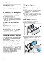 Предварительный просмотр 40 страницы Siemens WM14US60EU User Manual And Assembly Instructions