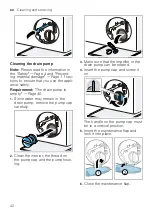 Предварительный просмотр 42 страницы Siemens WM14UT08GR User Manual And Assembly Instructions