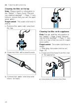 Предварительный просмотр 44 страницы Siemens WM14UT08GR User Manual And Assembly Instructions