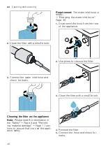 Предварительный просмотр 46 страницы Siemens WM14UT60ES User Manual And Assembly Instructions