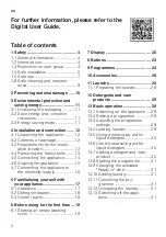 Preview for 2 page of Siemens WM14UT71GB User Manual And Installation Instructions