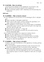 Preview for 7 page of Siemens WM14UUA8DN User Manual And Installation Instructions