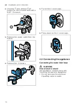 Preview for 14 page of Siemens WM14VE00CS User Manual And Installation Instructions