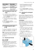 Preview for 39 page of Siemens WM14VE00CS User Manual And Installation Instructions