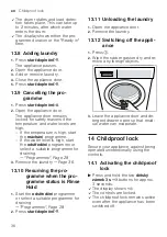 Preview for 36 page of Siemens WM14VEH0CS User Manual And Installation Instructions