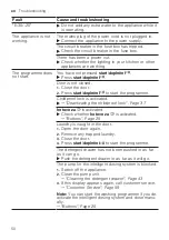 Preview for 50 page of Siemens WM14VEH0CS User Manual And Installation Instructions