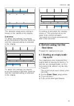 Предварительный просмотр 19 страницы Siemens WM14VG43 User Manual And Installation Instructions