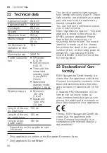 Предварительный просмотр 56 страницы Siemens WM14VG43 User Manual And Installation Instructions