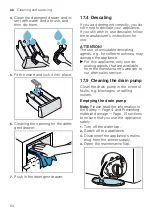 Preview for 54 page of Siemens WM14VGH9GR User Manual And Installation Instructions