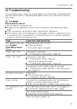 Preview for 59 page of Siemens WM14VGH9GR User Manual And Installation Instructions