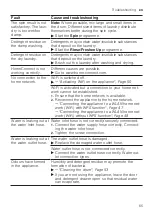 Preview for 65 page of Siemens WM14VGH9GR User Manual And Installation Instructions