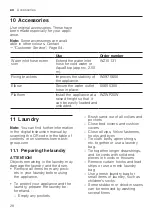 Предварительный просмотр 28 страницы Siemens WM14VK00CS User Manual And Installation Instructions