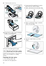 Предварительный просмотр 38 страницы Siemens WM14VK00CS User Manual And Installation Instructions