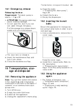 Предварительный просмотр 53 страницы Siemens WM14VK00CS User Manual And Installation Instructions