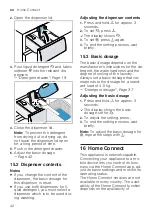 Предварительный просмотр 42 страницы Siemens WM14VKH1ES User Manual And Installation Instructions