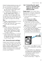 Предварительный просмотр 43 страницы Siemens WM14VKH1ES User Manual And Installation Instructions