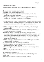 Preview for 5 page of Siemens WM14VMH0NL User Manual And Installation Instructions